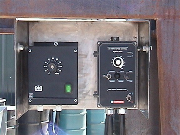Eriez Rare Earth Roll Model Re-60-1 Single Roll Magnetic Separator)